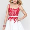 Alyce Paris - 3689 Dress In Diamond White Red