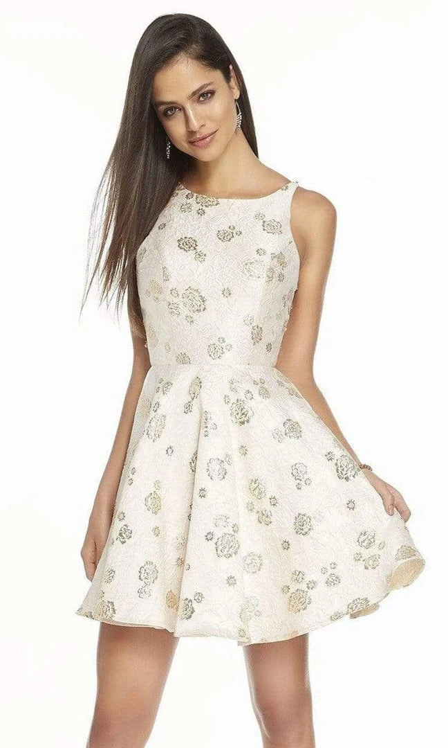 Cocktail Dresses Alyce Paris - 3899 Embroidered Sexy Back Cocktail Dress 3 Cocktail Dresses Alyce Paris - 3899 Embroidered Sexy Back Cocktail Dress