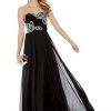 Alyce Paris - 5003 Strapless Sweetheart Neckline Beaded Chiffon Gown - 1 Pc Black In Size 20 Available 2 Alyce Paris - 5003 Strapless Sweetheart Neckline Beaded Chiffon Gown - 1 Pc Black In Size 20 Available