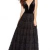 Formal Gowns Alyce Paris - 60139 Plunging Sleeveless Gown With Open V Back