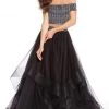 Alyce Paris - 60208 Embellished Two Piece Tulle Ballgown Formal Gowns