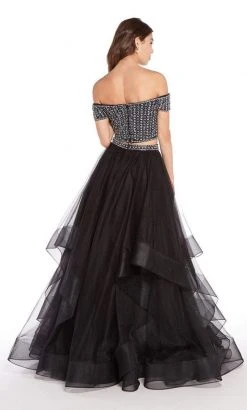 Alyce Paris - 60208 Embellished Two Piece Tulle Ballgown Formal Gowns