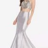 Formal Gowns Alyce Paris - 60216 Halter Neckline Mikado Mermaid Gown