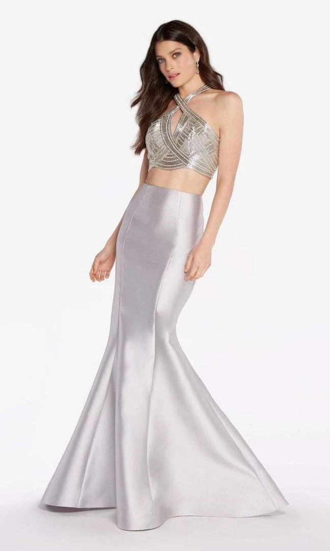 Formal Gowns Alyce Paris - 60216 Halter Neckline Mikado Mermaid Gown 3 Formal Gowns Alyce Paris - 60216 Halter Neckline Mikado Mermaid Gown