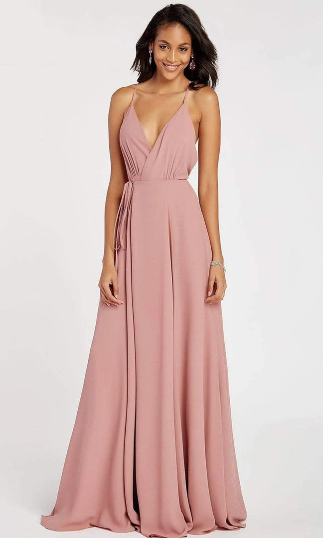 Formal Gowns Alyce Paris - 60456 Sleeveless Wrap Style A-Line Gown 3 Formal Gowns Alyce Paris - 60456 Sleeveless Wrap Style A-Line Gown