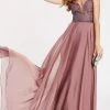 Alyce Paris - 60546 Beaded Spaghetti Straps Silky Chiffon Prom Gown 2 Alyce Paris - 60546 Beaded Spaghetti Straps Silky Chiffon Prom Gown