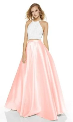 Formal Gowns Alyce Paris - 60614 Two Piece Strappy Back Ballgown