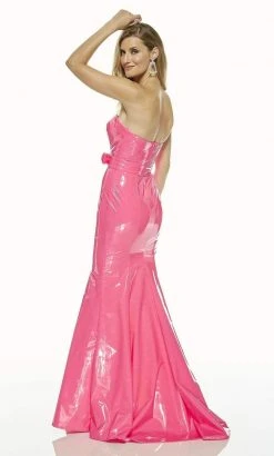 Formal Gowns Alyce Paris - 60855 Strapless Sweetheart Shiny Trumpet