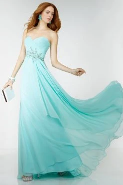 Formal Gowns Alyce Paris - 6510 Chiffon Sweetheart A-Line Dress