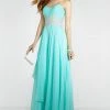 Alyce Paris - 6519 Prom Dress In Seabreeze Silver Formal Gowns