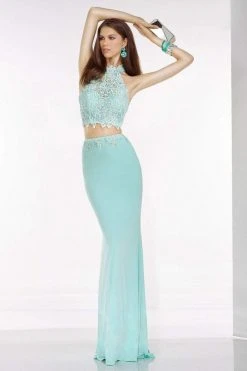 Formal Gowns Alyce Paris - 6520 Two Piece Jersey Sheath Dress