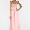 Formal Gowns Alyce Paris 6686 Prom Collection Strapless Chiffon Dress - 1 Pc Rosewater In Size 16 Available 1 Formal Gowns Alyce Paris 6686 Prom Collection Strapless Chiffon Dress - 1 Pc Rosewater In Size 16 Available