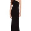 Alyce Paris Asymmetric Jersey Sheath Dress 59998 Formal Gowns