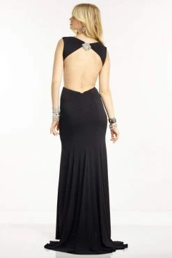 Formal Gowns Alyce Paris - B'Dazzle - 35773 Bateau Bejeweled Center Evening Gown