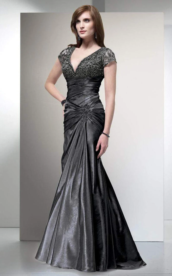 Formal Gowns Alyce Paris - Black Label - 29357 Lace Bodice Trumpet Gown 3 Formal Gowns Alyce Paris - Black Label - 29357 Lace Bodice Trumpet Gown