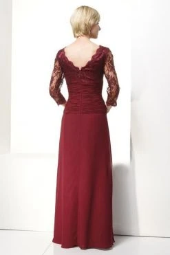 Formal Gowns Alyce Paris - Black Label - 29364 Laced Top And Sleeves Evening Gown