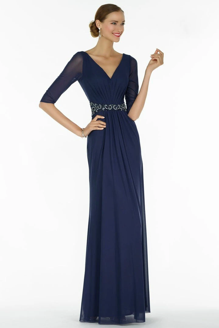 Alyce Paris Fitted Embellished Waist Evening Dress - 1 Pc Navy In Size 12 Available Formal Gowns 3 Alyce Paris Fitted Embellished Waist Evening Dress - 1 Pc Navy In Size 12 Available Formal Gowns