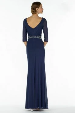 Alyce Paris Fitted Embellished Waist Evening Dress - 1 Pc Navy In Size 12 Available Formal Gowns 5 Alyce Paris Fitted Embellished Waist Evening Dress - 1 Pc Navy In Size 12 Available Formal Gowns