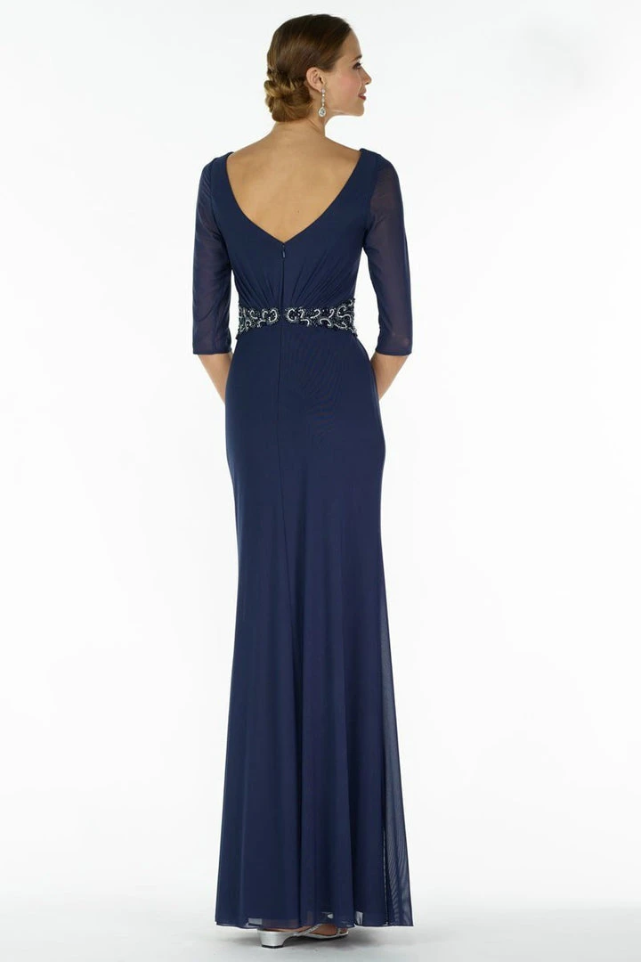Alyce Paris Fitted Embellished Waist Evening Dress - 1 Pc Navy In Size 12 Available Formal Gowns 4 Alyce Paris Fitted Embellished Waist Evening Dress - 1 Pc Navy In Size 12 Available Formal Gowns