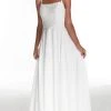 Alyce Paris - Laced Straight-Across Bridal Gown 7018 - 1 Pc Diamond White In Size 0 Available Formal Gowns 1 Alyce Paris - Laced Straight-Across Bridal Gown 7018 - 1 Pc Diamond White In Size 0 Available Formal Gowns