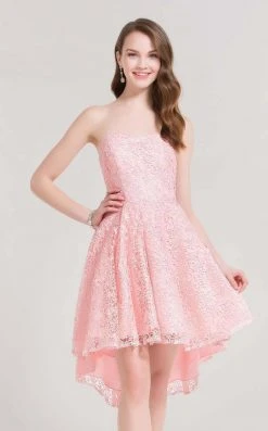 Cocktail Dresses Alyce Paris Lacy Semi Sweetheart Cocktail Dress 3696