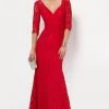 Formal Gowns Alyce Paris Quarter Sleeve Lace Trumpet Gown 1 Formal Gowns Alyce Paris Quarter Sleeve Lace Trumpet Gown