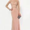 Alyce Paris - Special Occasion Collection 27113 Dress In Desert Peach - 1 Pc Desert Peach In Size 10 Available Formal Gowns