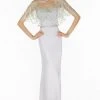 Alyce Paris Strapless Fitted Evening Gown With Capelet 27132