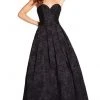 Formal Gowns Alyce Paris Strapless Sweetheart Neck Jacquard Ballgown 60127 1 Formal Gowns Alyce Paris Strapless Sweetheart Neck Jacquard Ballgown 60127