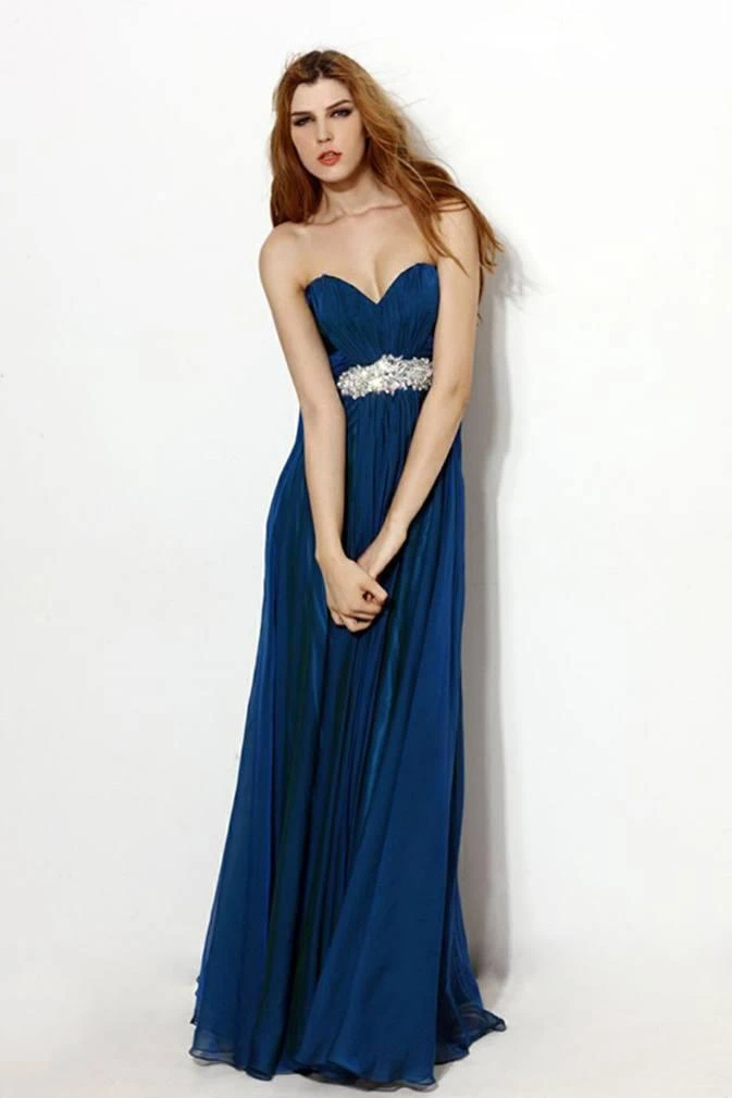 Formal Gowns Angela & Alison - 21037 Strapless Ruched Sweetheart Empire Gown 5 Formal Gowns Angela & Alison - 21037 Strapless Ruched Sweetheart Empire Gown