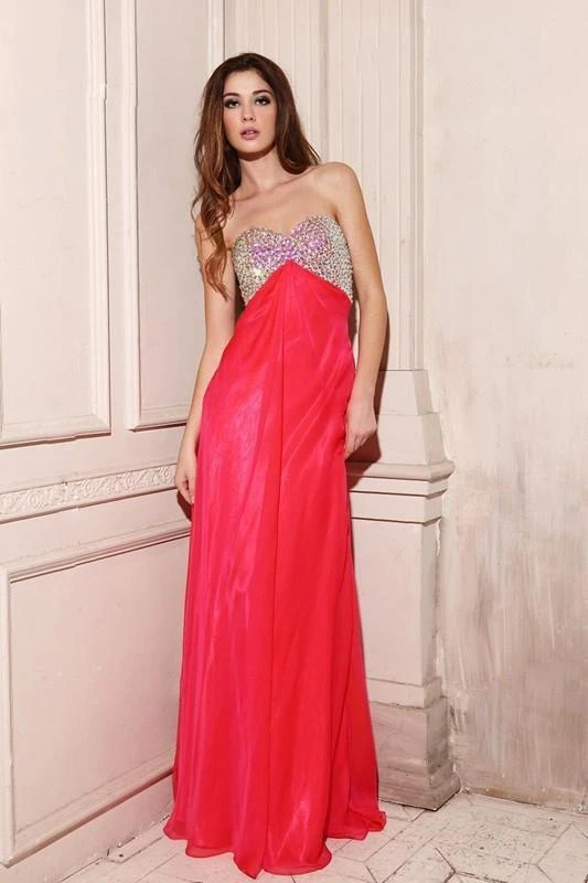 Formal Gowns Angela & Alison - 21047 Strapless Bejeweled Empire Long Gown 7 Formal Gowns Angela & Alison - 21047 Strapless Bejeweled Empire Long Gown