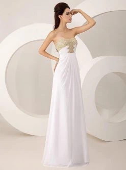 Formal Gowns Angela & Alison - 41026 Strapless Interweaved A-Line Long Gown