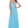 Formal Gowns Angela & Alison - 41105S Strapless Embroidered Sweetheart Long Dress
