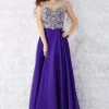 Formal Gowns Angela & Alison 52050 Fitted Lace Dress