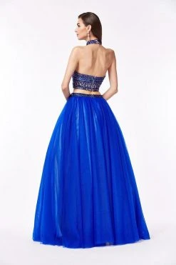 Angela & Alison - 61001 Two Piece Bejeweled Ballgown