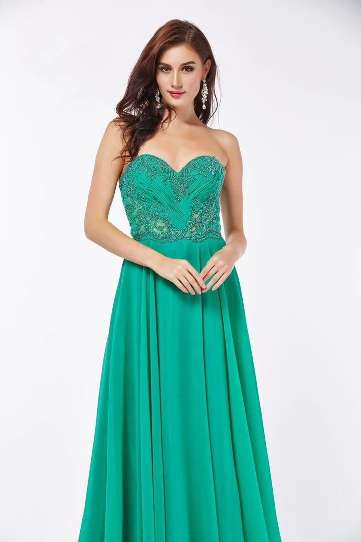 Angela & Alison - 661144 Strapless Ruched Evening Gown Formal Gowns 4 Angela & Alison - 661144 Strapless Ruched Evening Gown Formal Gowns