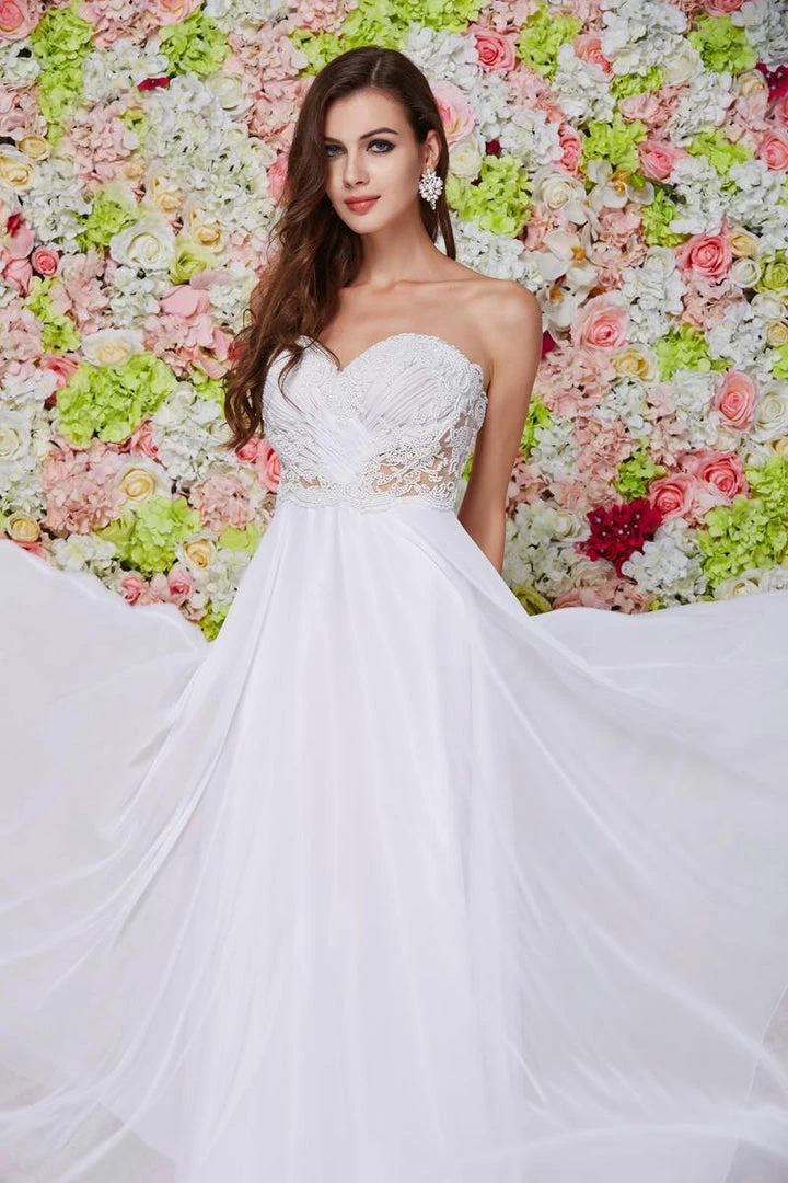 Angela & Alison - 661144 Strapless Ruched Evening Gown Formal Gowns 8 Angela & Alison - 661144 Strapless Ruched Evening Gown Formal Gowns