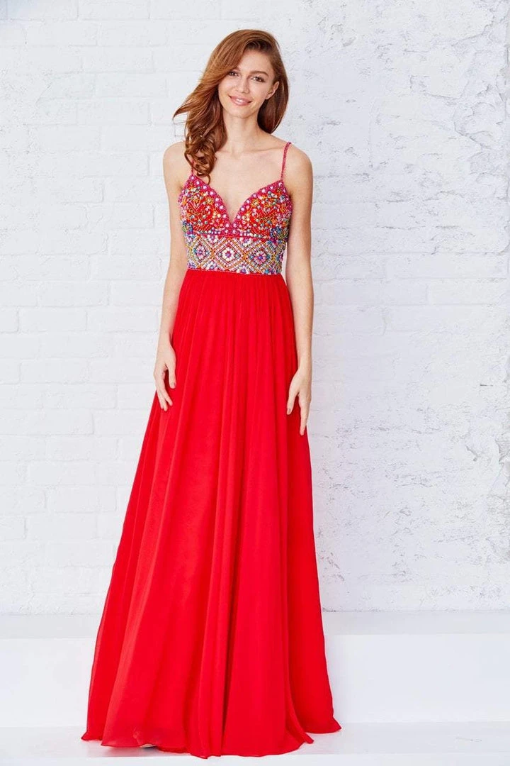 Formal Gowns Angela & Alison - 71012 Beaded Sweetheart Neck A-line Gown 5 Formal Gowns Angela & Alison - 71012 Beaded Sweetheart Neck A-line Gown