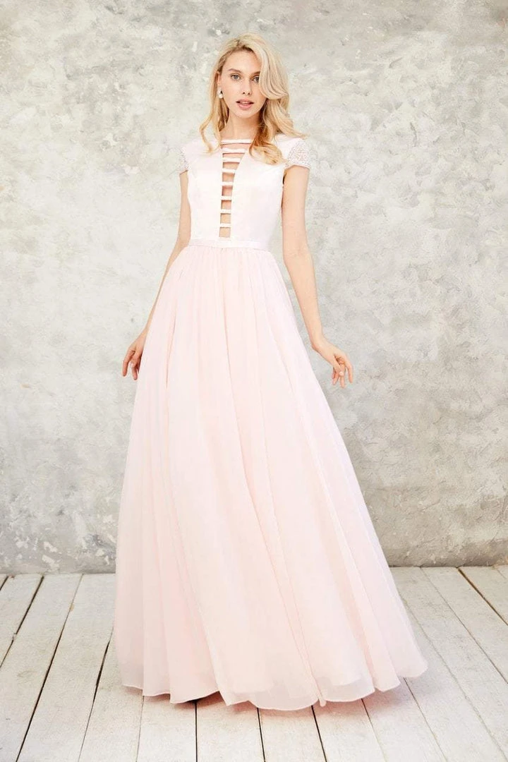 Formal Gowns Angela & Alison - 71026 Embellished V-neck Ballgown 5 Formal Gowns Angela & Alison - 71026 Embellished V-neck Ballgown