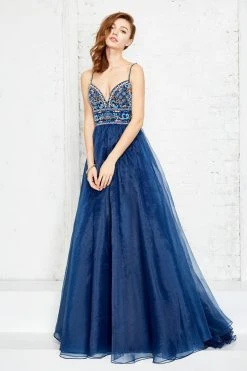 Angela & Alison - 71086 Beaded Chiffon Evening Gown