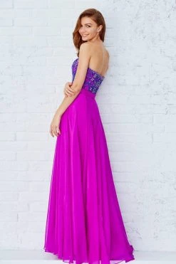 Formal Gowns Angela & Alison - 71120 Strapless Ornate Beaded Long Dress 11 Formal Gowns Angela & Alison - 71120 Strapless Ornate Beaded Long Dress