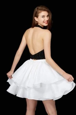 Angela & Alison - 72026 Two Piece Embellished A-line Dress 11 Angela & Alison - 72026 Two Piece Embellished A-line Dress