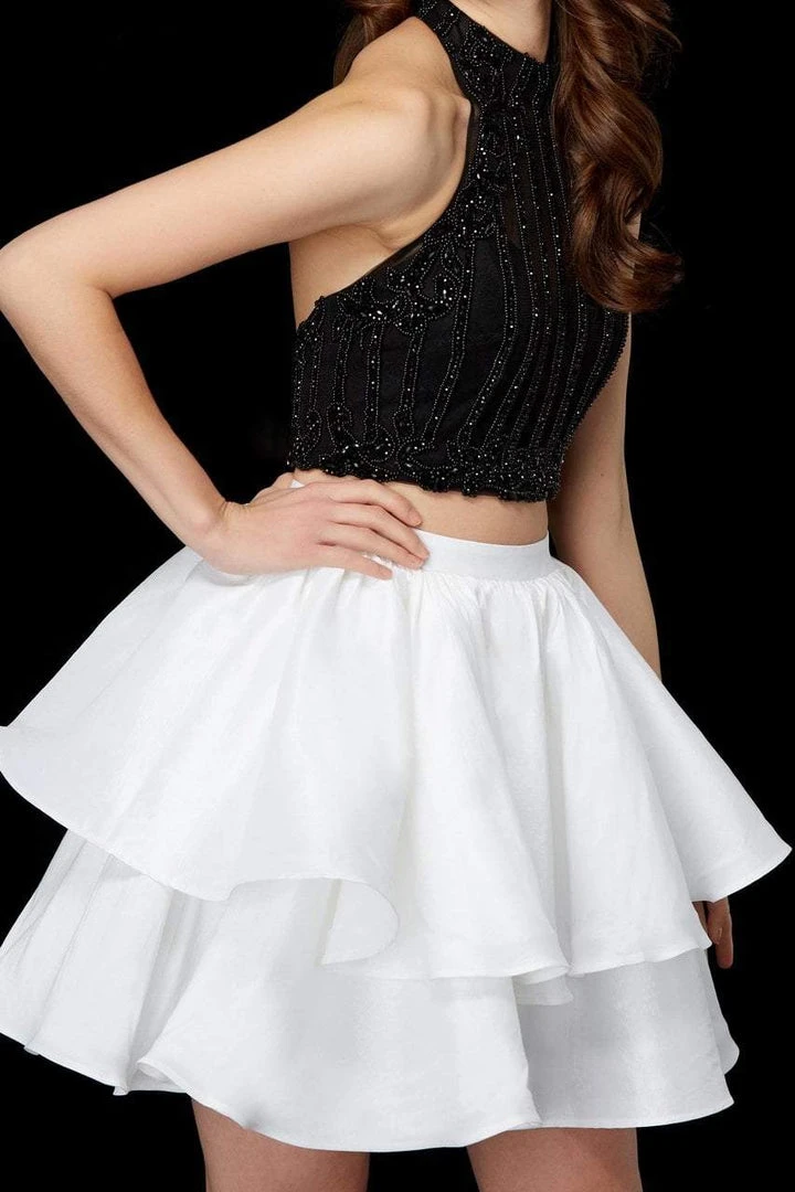 Angela & Alison - 72026 Two Piece Embellished A-line Dress 5 Angela & Alison - 72026 Two Piece Embellished A-line Dress