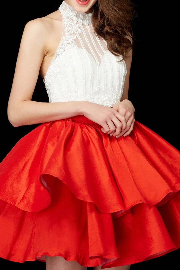 Angela & Alison - 72026 Two Piece Embellished A-line Dress 9 Angela & Alison - 72026 Two Piece Embellished A-line Dress