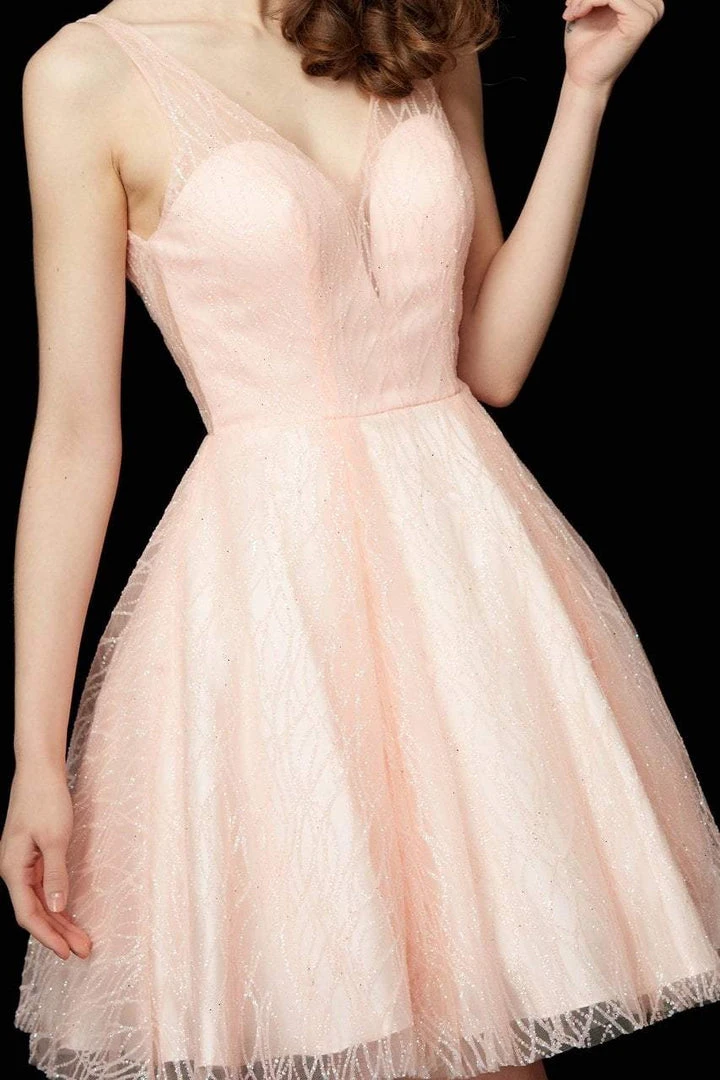 Angela & Alison - 72039 Sleeveless Embellished Tulle Cocktail Dress 9 Angela & Alison - 72039 Sleeveless Embellished Tulle Cocktail Dress