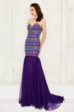 Angela & Alison - 771110 Extravagant Strapless Beaded Sweetheart Mermaid Dress Formal Gowns 8 Angela & Alison - 771110 Extravagant Strapless Beaded Sweetheart Mermaid Dress Formal Gowns