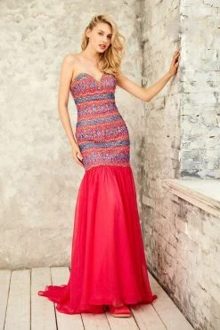 Angela & Alison - 771110 Extravagant Strapless Beaded Sweetheart Mermaid Dress Formal Gowns 9 Angela & Alison - 771110 Extravagant Strapless Beaded Sweetheart Mermaid Dress Formal Gowns