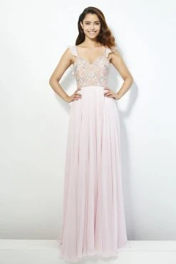 Formal Gowns Angela & Alison - 81037 Sequined Evening Dress With Slit 9 Formal Gowns Angela & Alison - 81037 Sequined Evening Dress With Slit