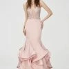 Angela & Alison - 81139 Beaded Strapless Ruffled Mermaid Gown Formal Gowns 2 Angela & Alison - 81139 Beaded Strapless Ruffled Mermaid Gown Formal Gowns