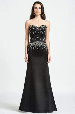 Ashley Lauren - 1009 Rhinestone Beaded Sweetheart Trumpet Dress Formal Gowns